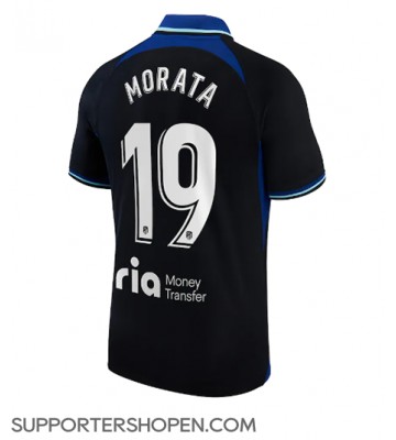 Atletico Madrid Alvaro Morata #19 Borta Matchtröja 2022-23 Kortärmad